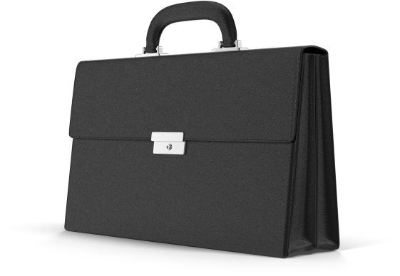 a black suitcase