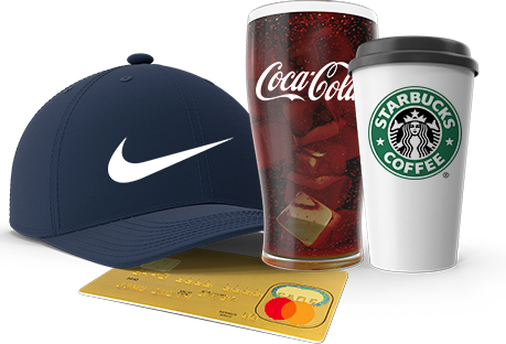 Different stocks, nike, coca-cola, starbucks and mastercard